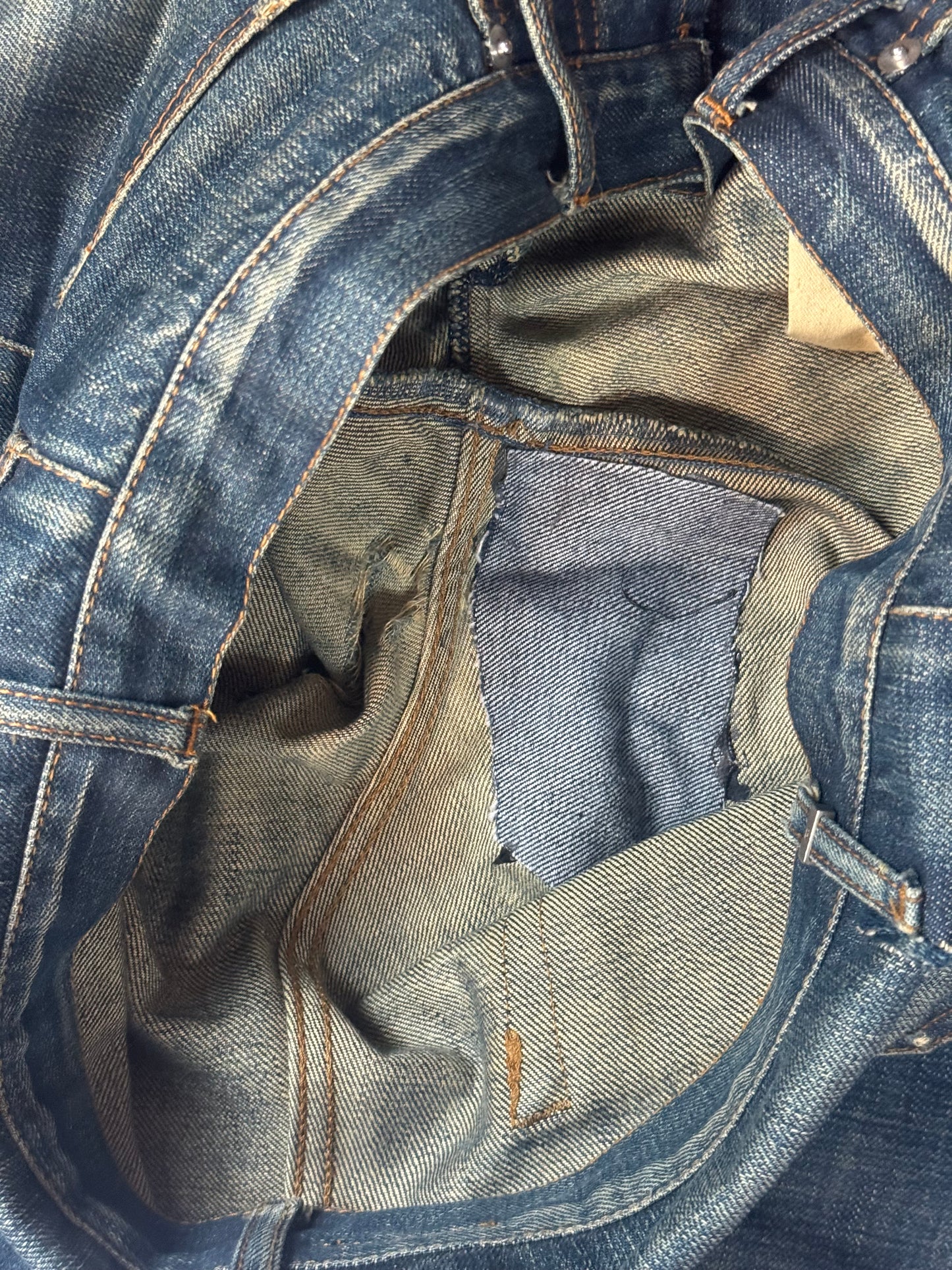 SS07 Dior Homme Mudwash Denim