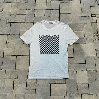 SS06 Dior Homme White 100 & 10 Tee