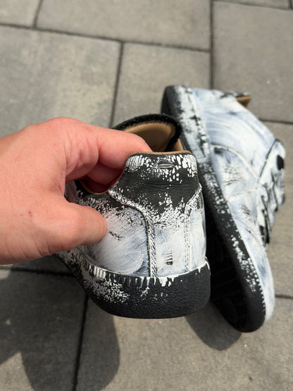 Maison Margiela White Painted Gat Sneaker