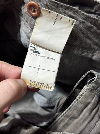 SS09 Rick Owens “Strutter” Grosgrain Aircuts