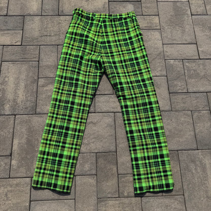SR Studio Green Plaid Pants
