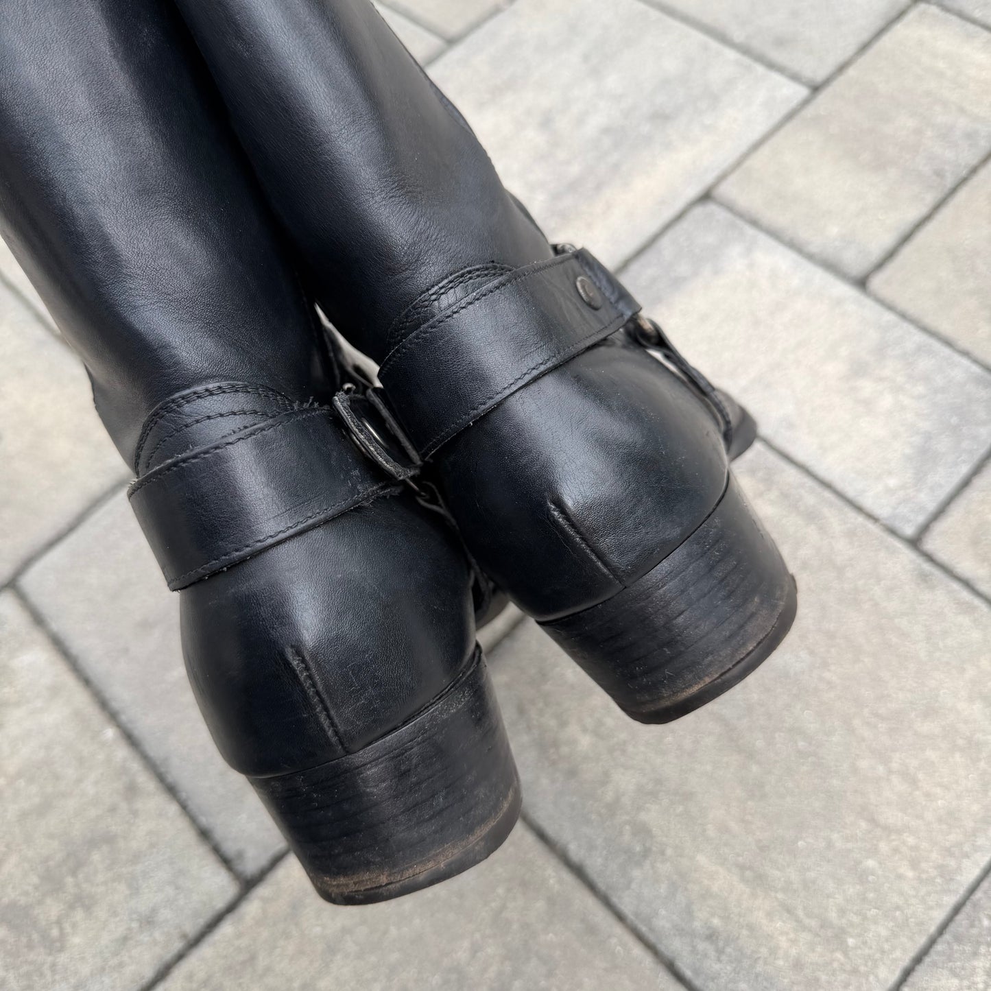 Saint Laurent Paris Black Wyatt Boot