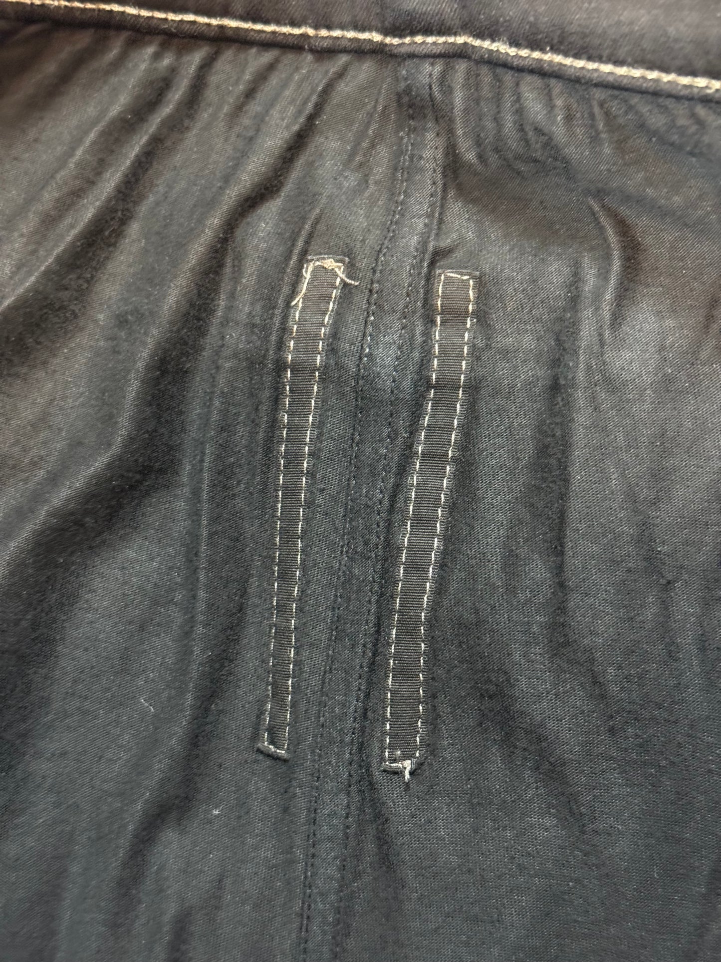 Rick Owens Waxed Slasher Denim