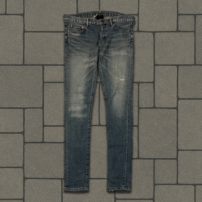 FW13 Saint Laurent Paris Whiskered D01 Denim