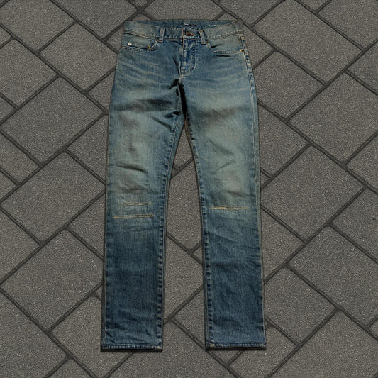 FW16 Saint Laurent Paris Blue D02 Denim