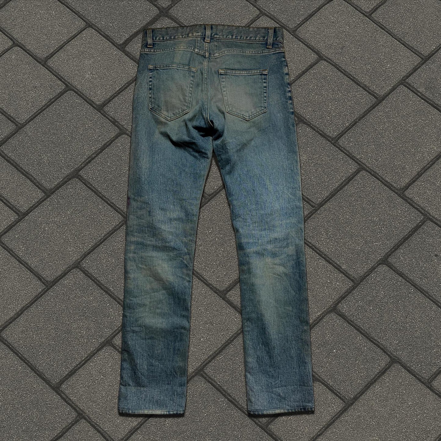 FW16 Saint Laurent Paris Blue D02 Denim