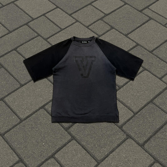 AW02 Raf Simons Black Virginia Creeper Raglan Shirt