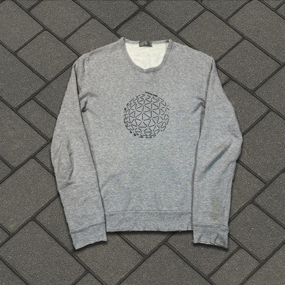 SS07 Dior Homme Grey ‘Lets Go Home’ Sweater