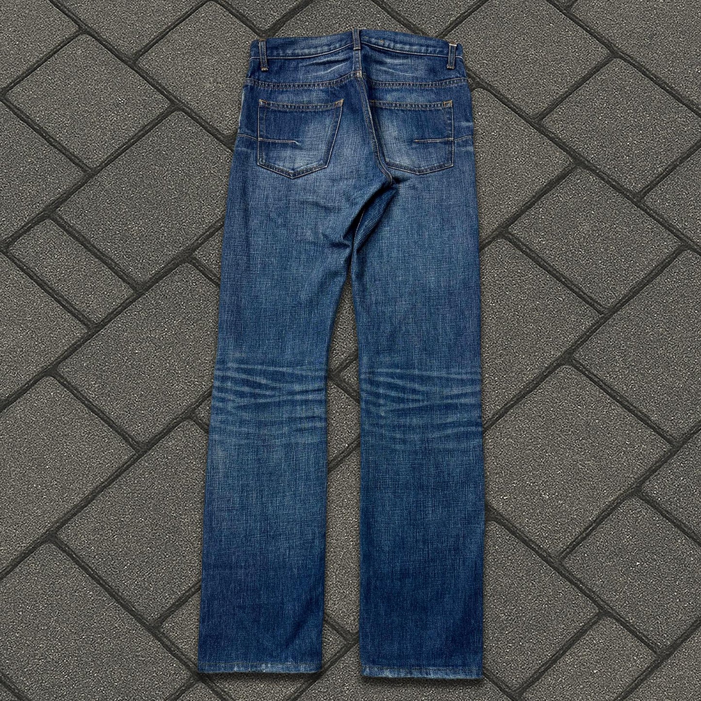 AW06 Dior Homme Blue Clawmark Denim