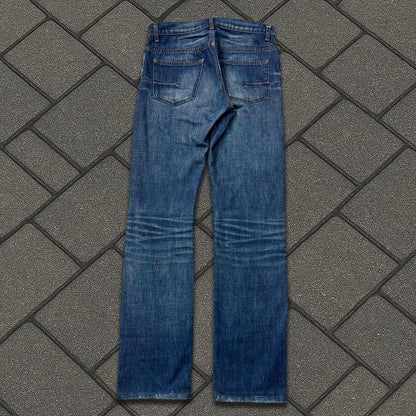 AW06 Dior Homme Blue Clawmark Denim