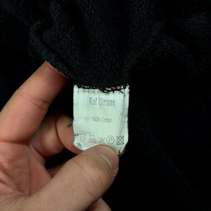 AW03 Raf Simons Black New Order Hoodie