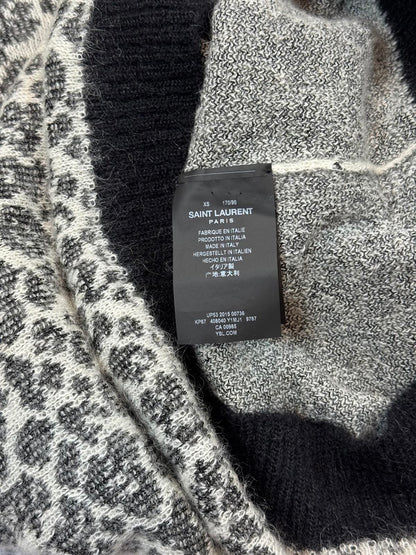 SS15 Saint Laurent Paris Baby Cat Mohair Sweater