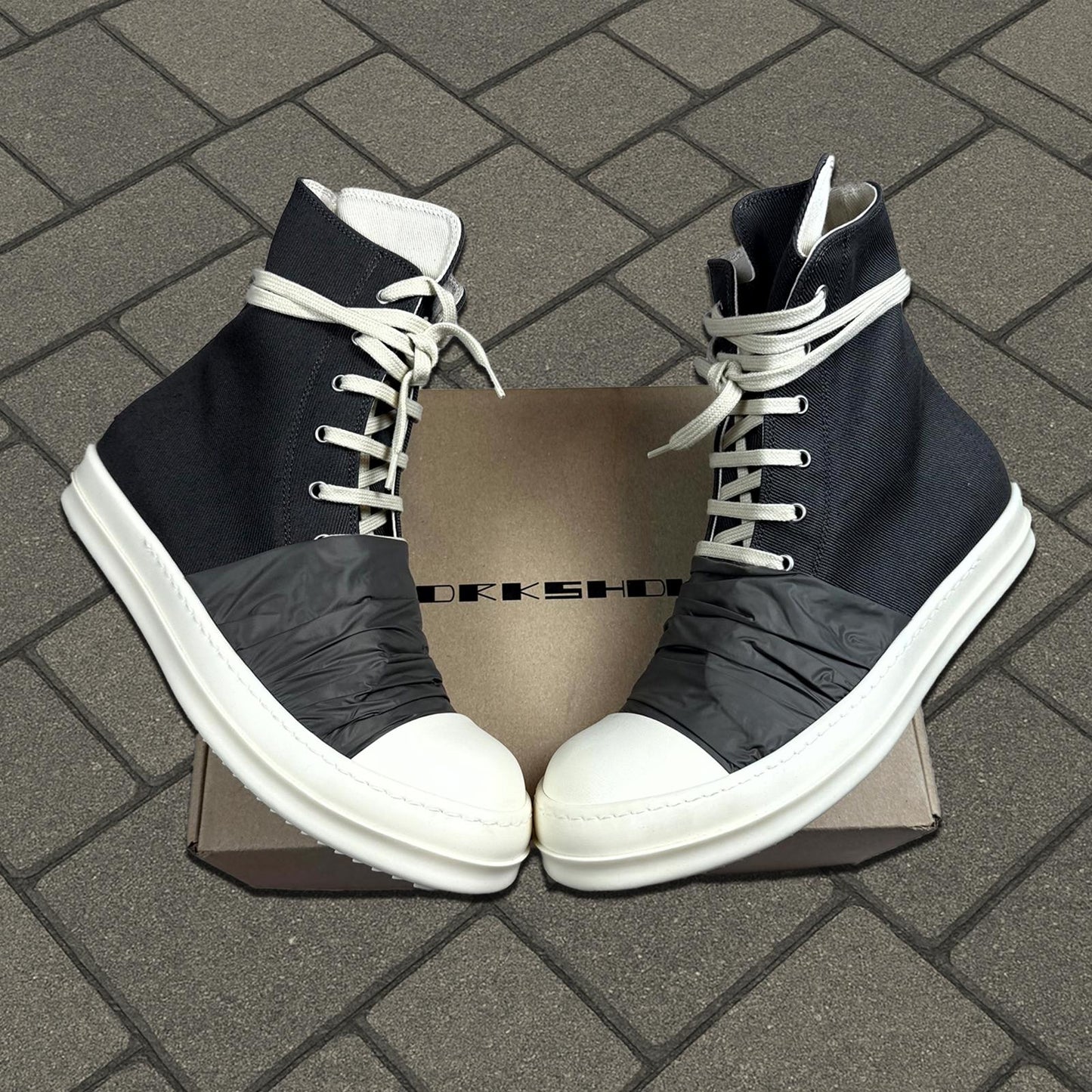Rick Owens DRKSHDW Grey Tape Ramones