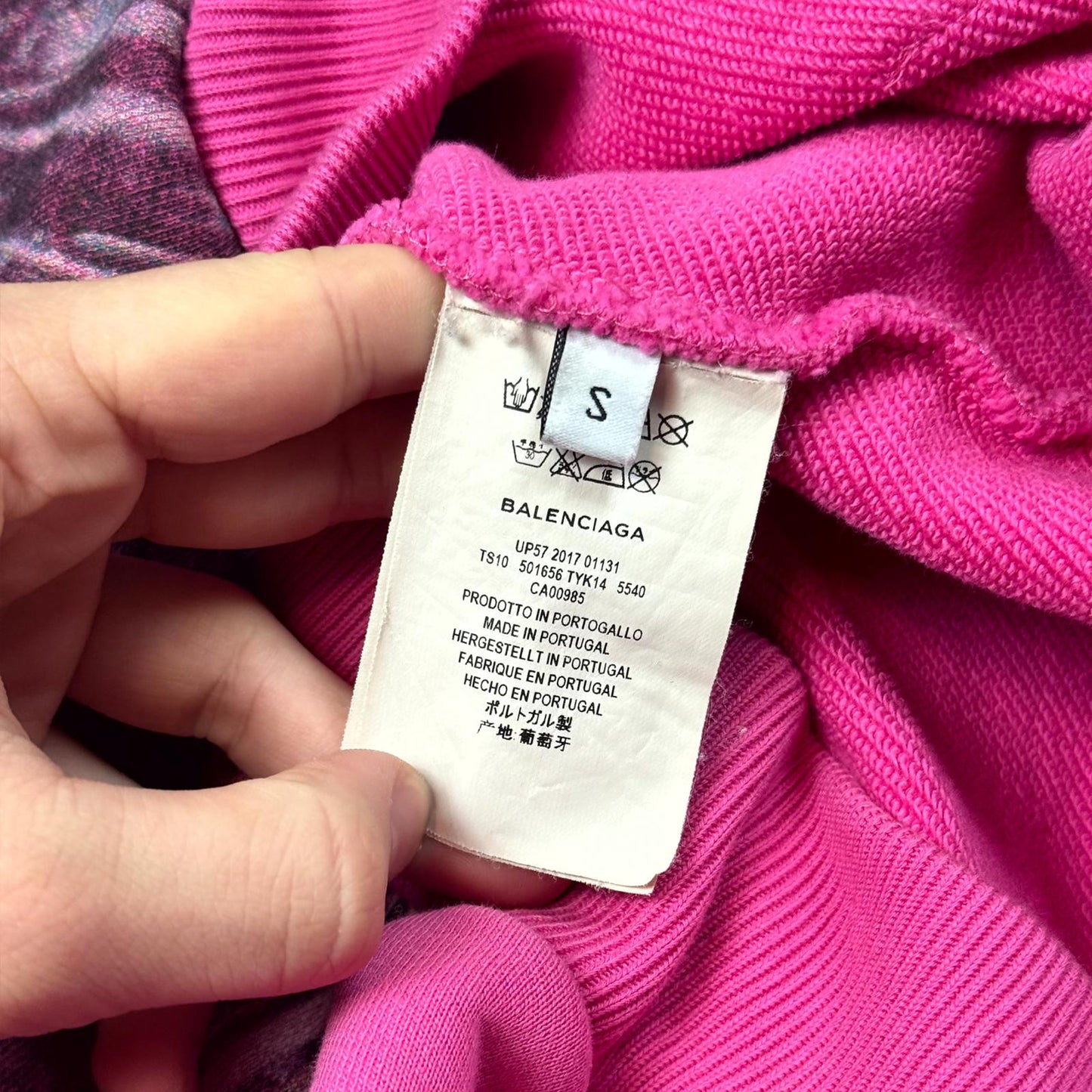 Balenciaga Airbrush New York City Hoodie