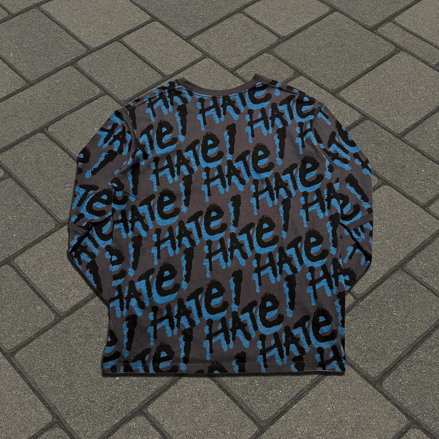 AW03 Undercover 'Paperdoll' Blue I Hate Longsleeve