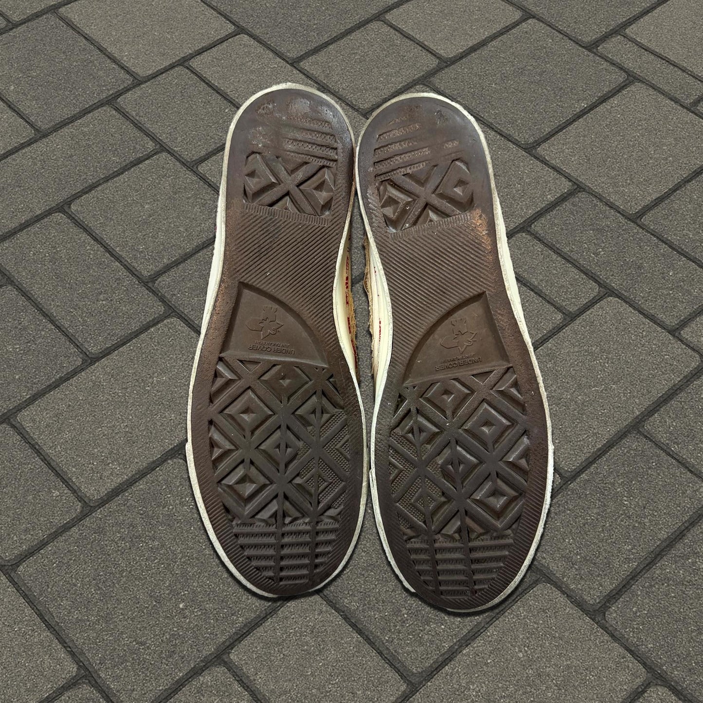 SS03 Undercover White ‘Scab’ Patch Converse