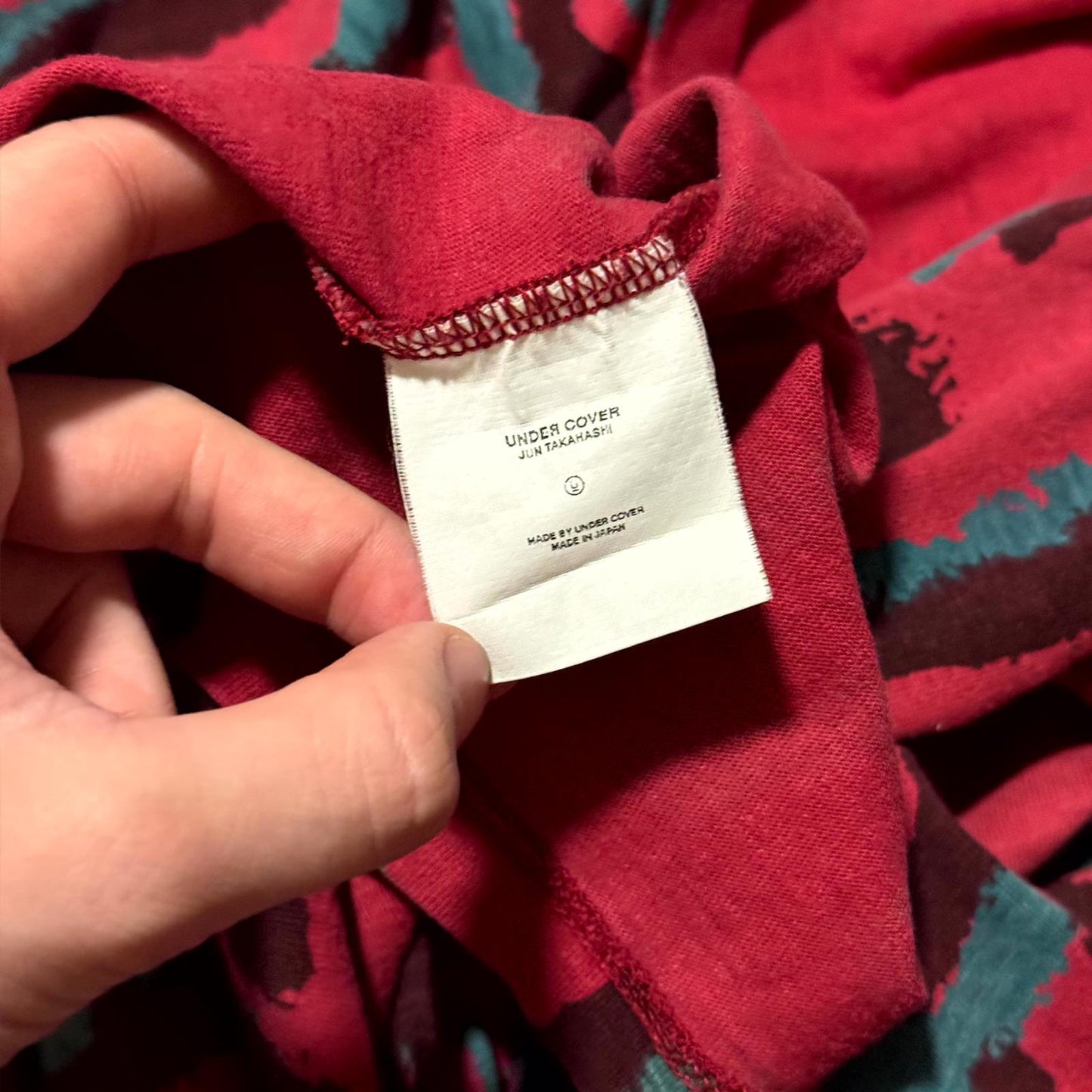 AW03 Undercover 'Paperdoll' Red I Hate Longsleeve