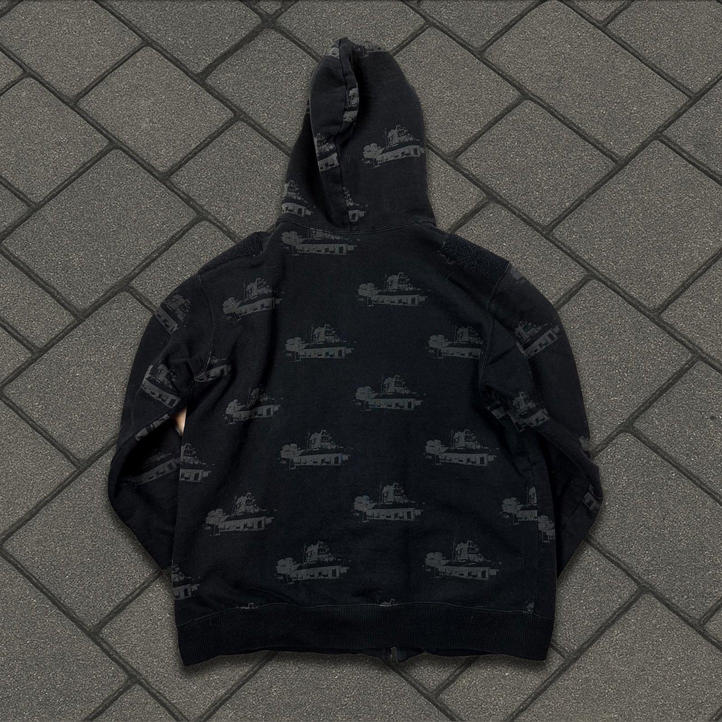 AW02 Undercover Psycho House Zip Up Hoodie