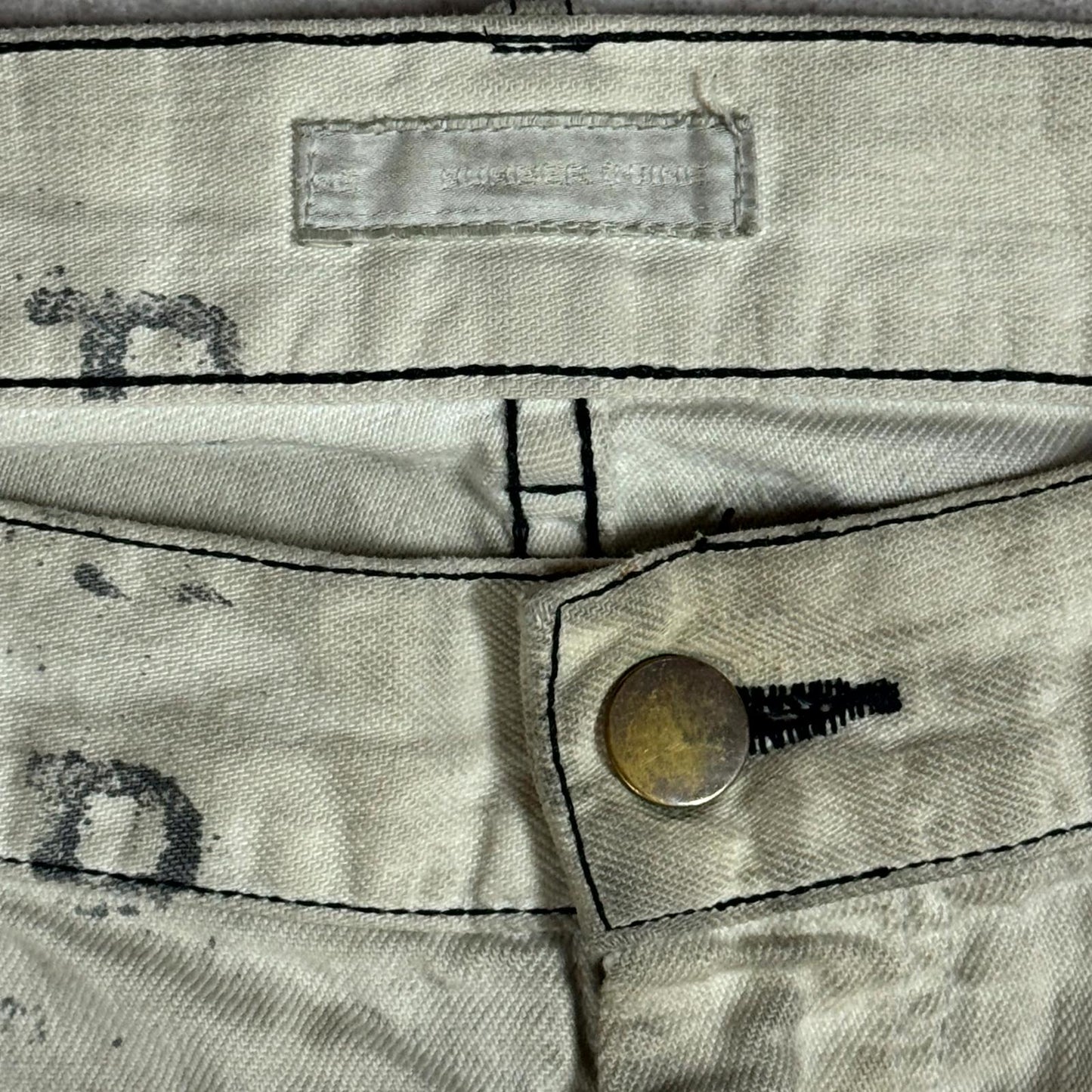 SS02 Number (N)ine ‘Cut Up’ Denim