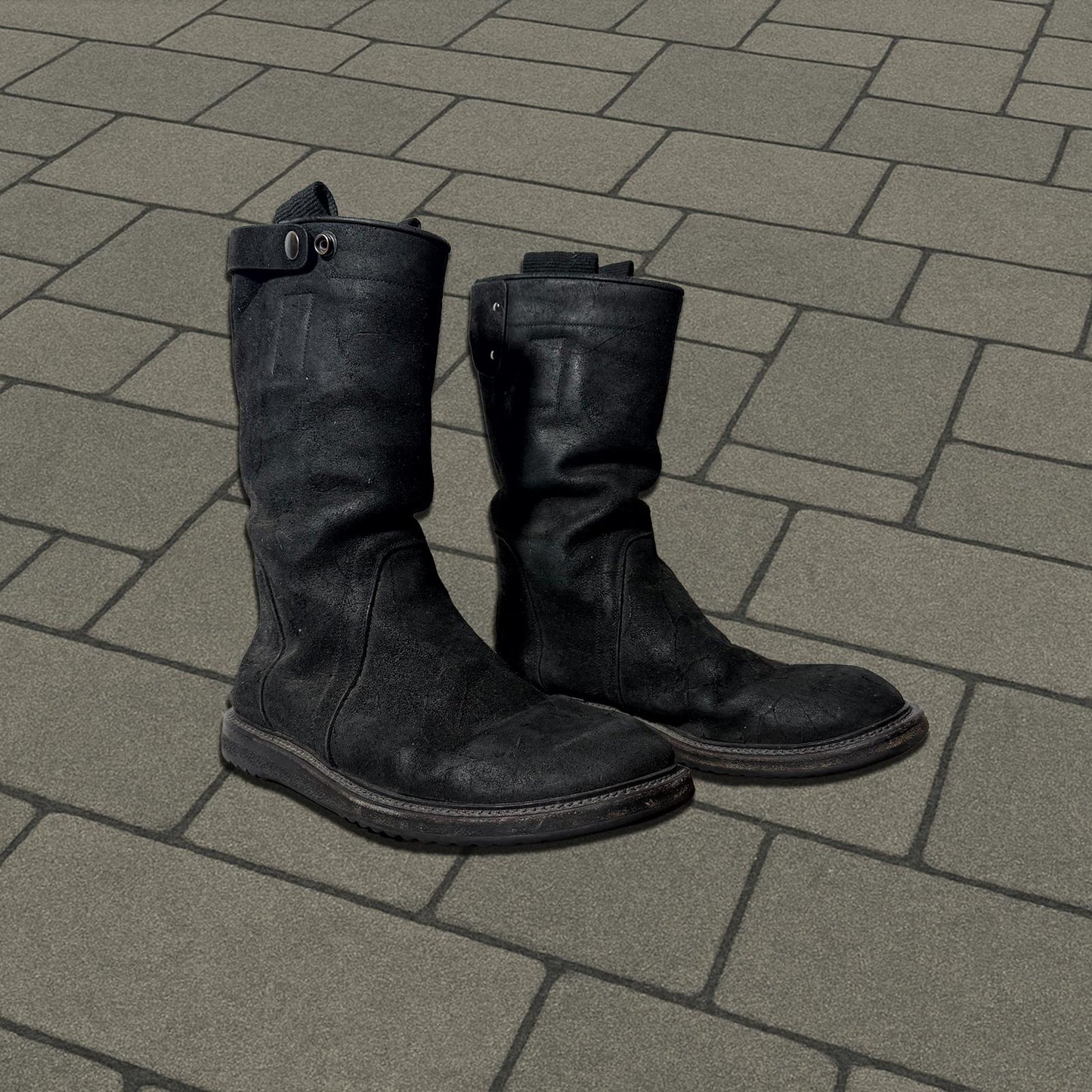 SS14 Rick Owens ‘Vicious’ Creeper Boots