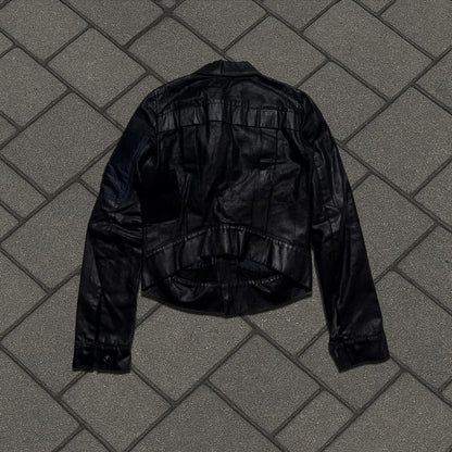 SS03 Rick Owens 'Suckerball' Reconstructed Wax Jacket