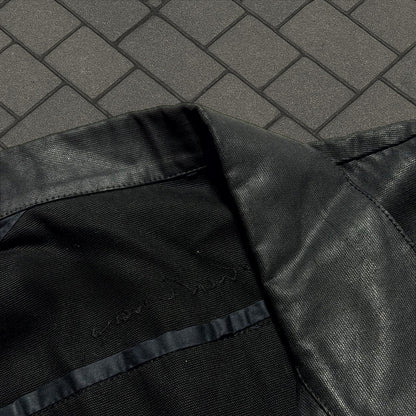 SS03 Rick Owens 'Suckerball' Reconstructed Wax Jacket