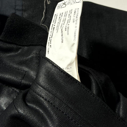 SS03 Rick Owens 'Suckerball' Reconstructed Wax Jacket