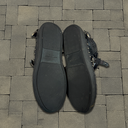 Saint Laurent Paris SL/08H Strap Studded Sneakers