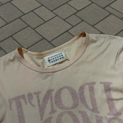 AW06 Maison Margiela Reversible ‘I Don’t Smoke’ Longsleeve
