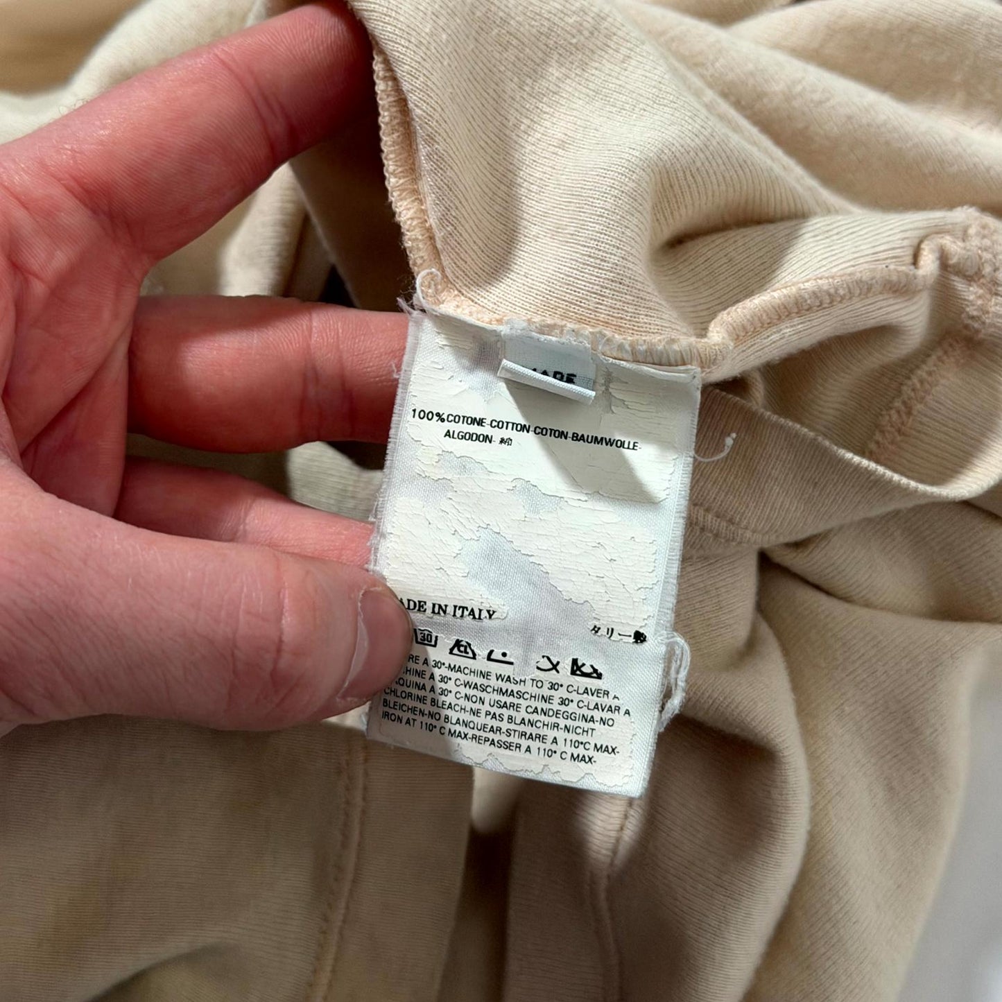 AW06 Maison Margiela Reversible ‘I Don’t Smoke’ Longsleeve