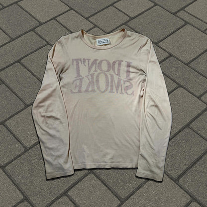 AW06 Maison Margiela Reversible ‘I Don’t Smoke’ Longsleeve