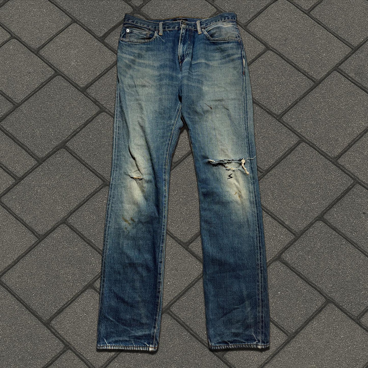 Undercover Lightning Bolt Denim