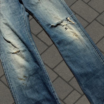 Undercover Lightning Bolt Denim
