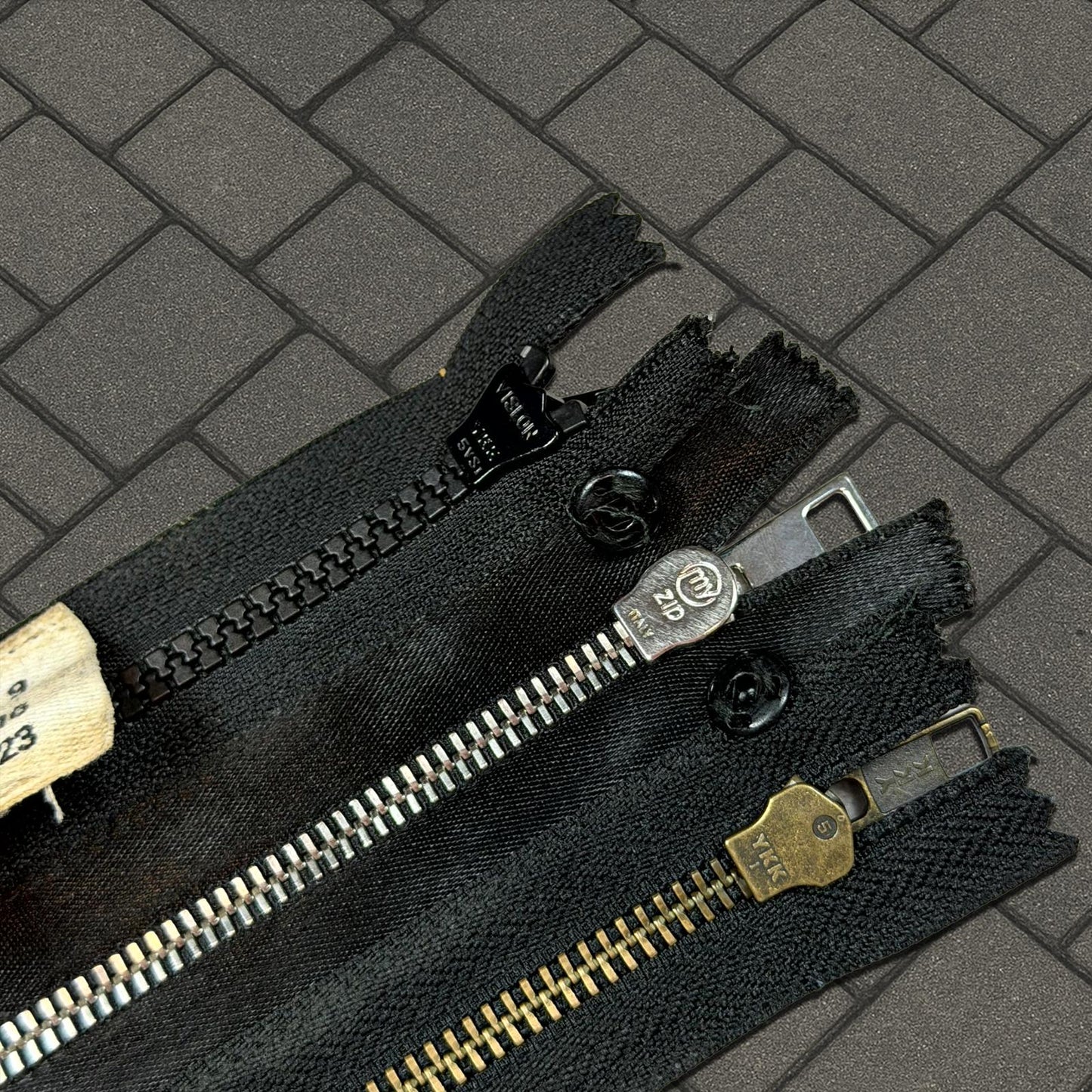 AW06 Maison Margiela Line 0 Zipper Bracelet