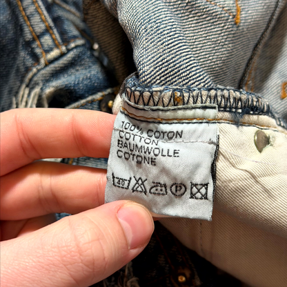 AW03 Dior Homme Mudwash Clawmark Denim
