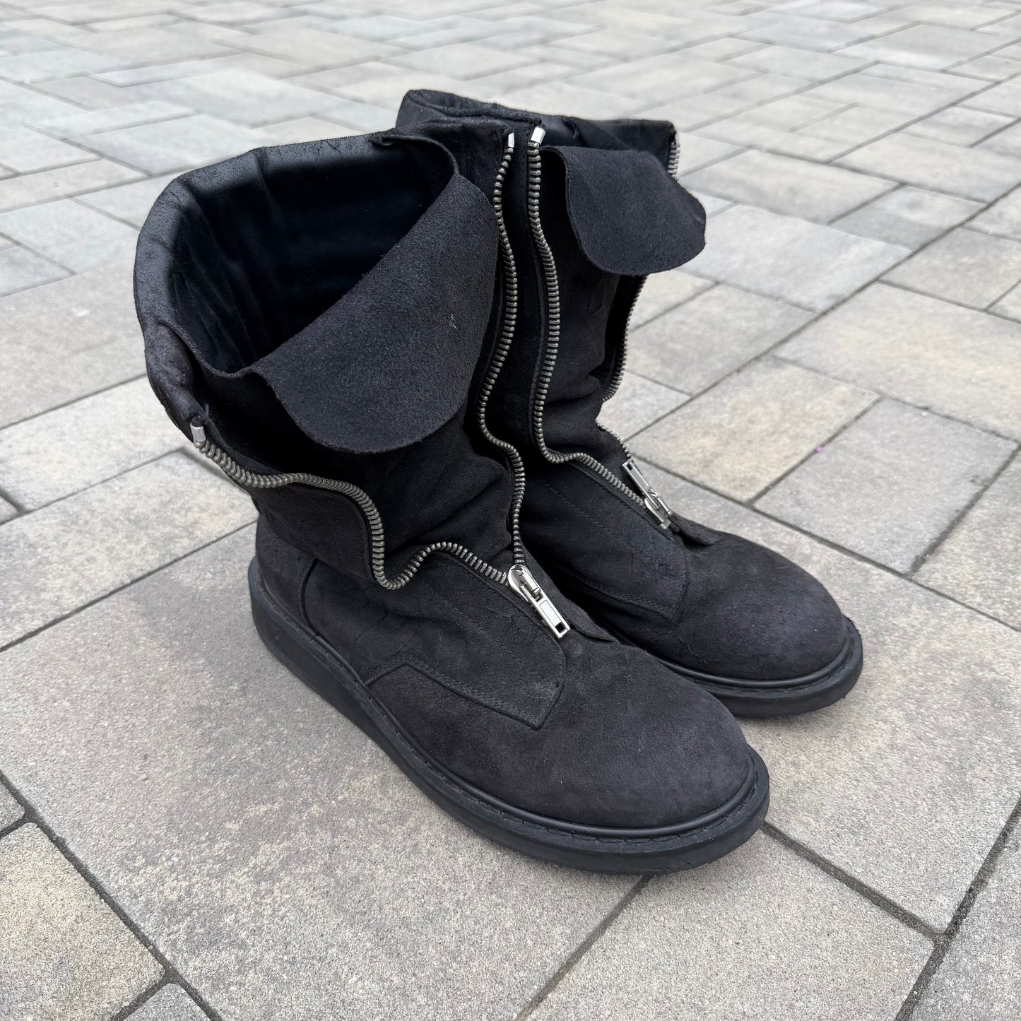 AW11 Rick Owens Mohawk Boots