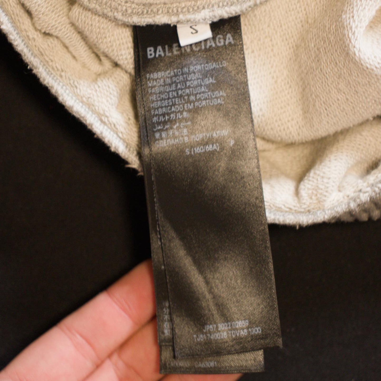 SS23 Balenciaga Grey Skater Sweatpants
