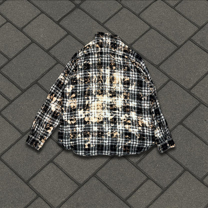 SS16 Saint Laurent Paris Bleached Flannel