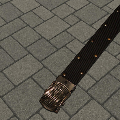 SS04 Dior Homme Studded Strip Belt