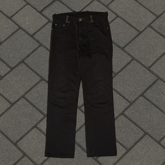 Chrome Hearts Fleurknee Denim