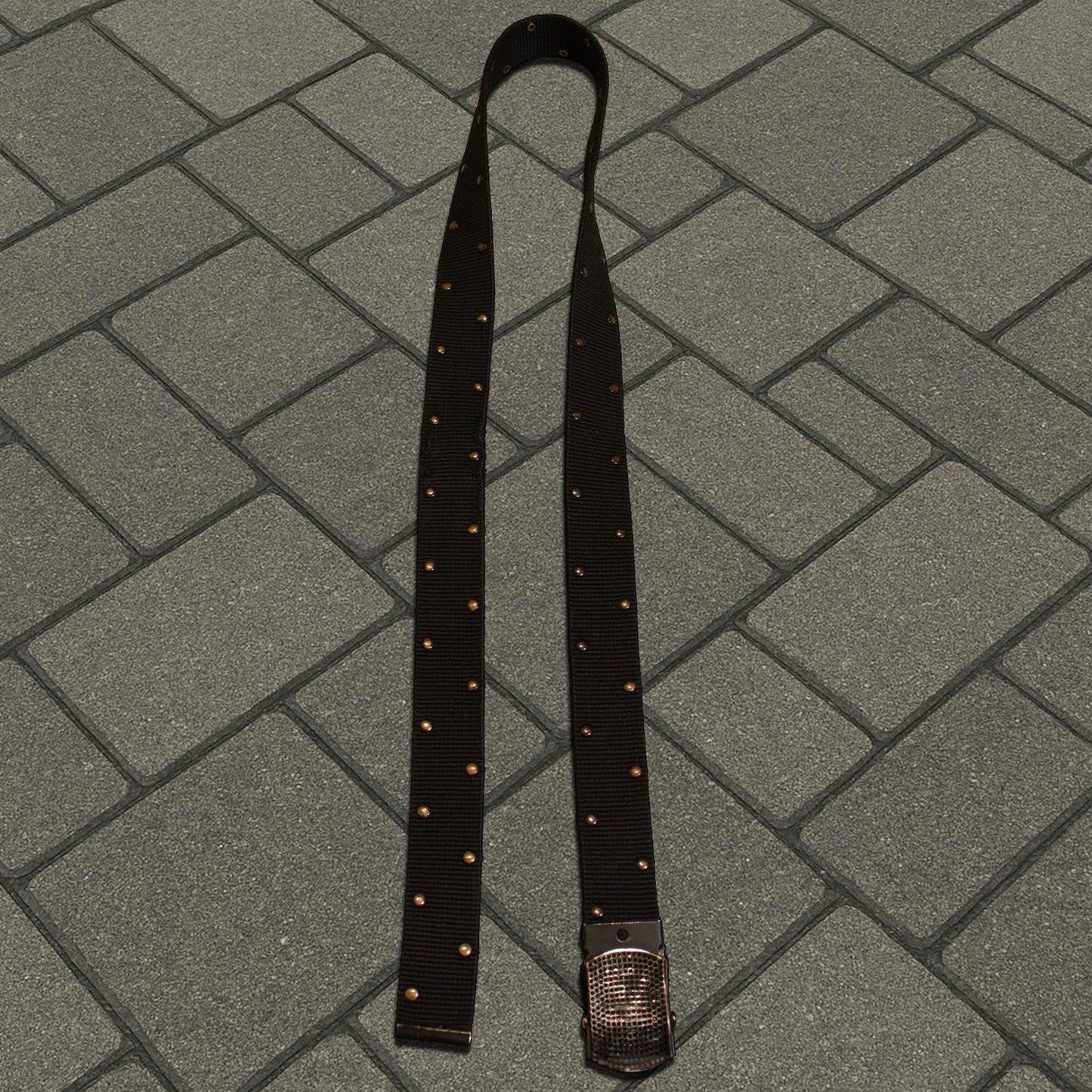 SS04 Dior Homme Studded Strip Belt