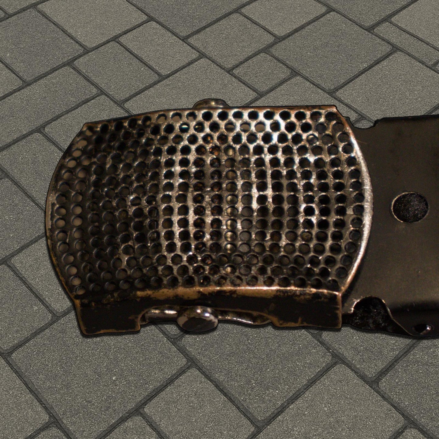 SS04 Dior Homme Studded Strip Belt