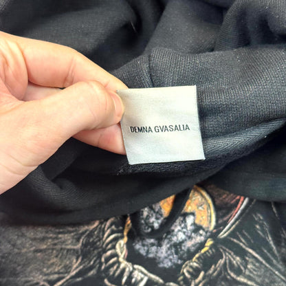AW18 Vetements Misplaced Skull Hoodie