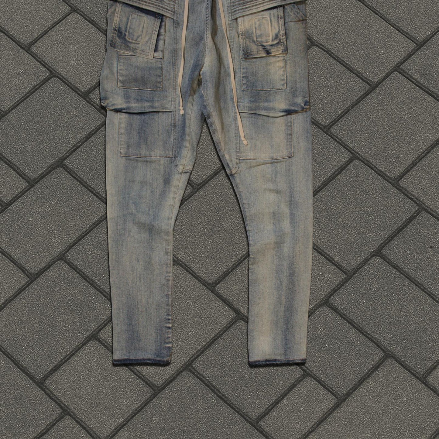 FW19 Rick Owens Hustler Creatch Cargo Pants