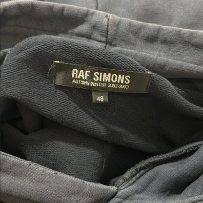 AW02 Raf Simons Black Virginia Creeper Roots Hoodie