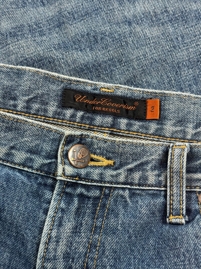 AW05 Undercover “Arts & Crafts” Skull Boro Denim