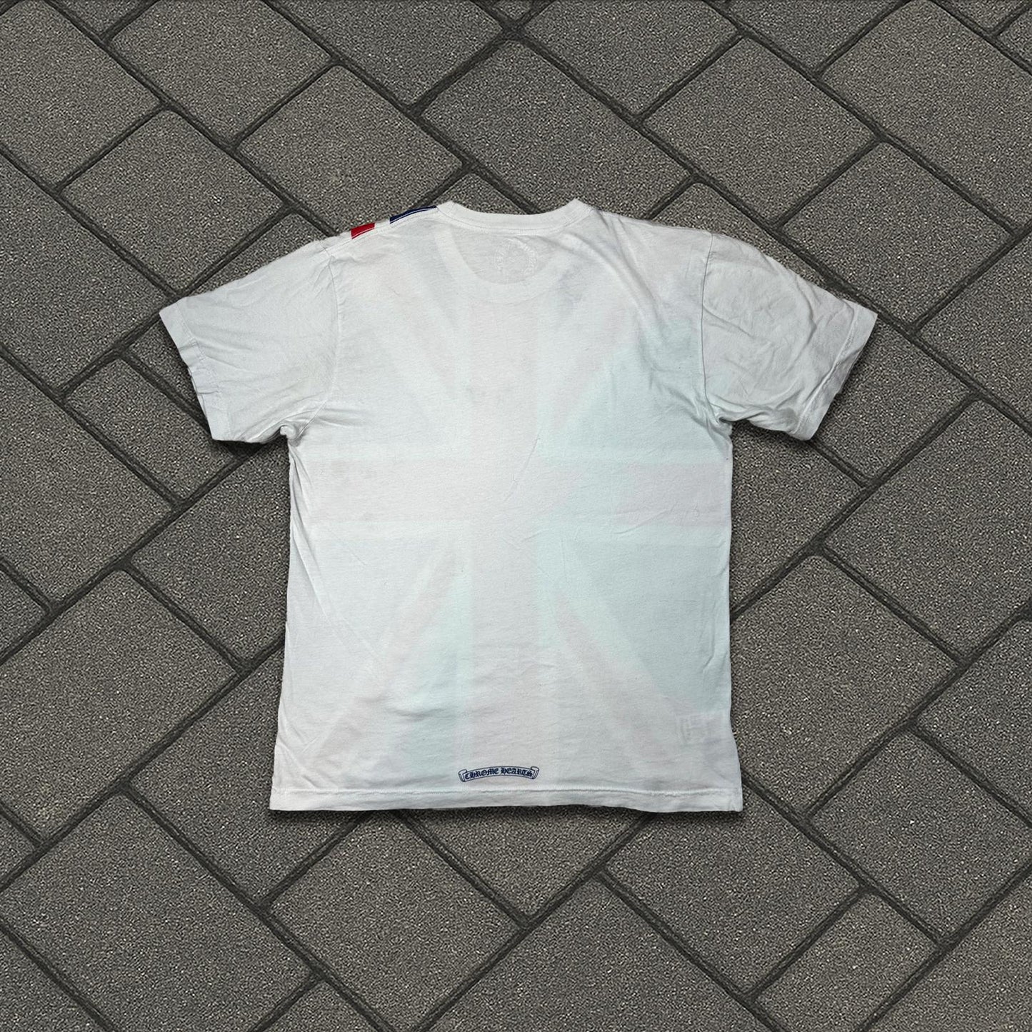 Chrome Hearts Pete Punk UK Flag Tee