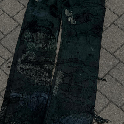 AW05 Undercover Black 85 Boro Denim