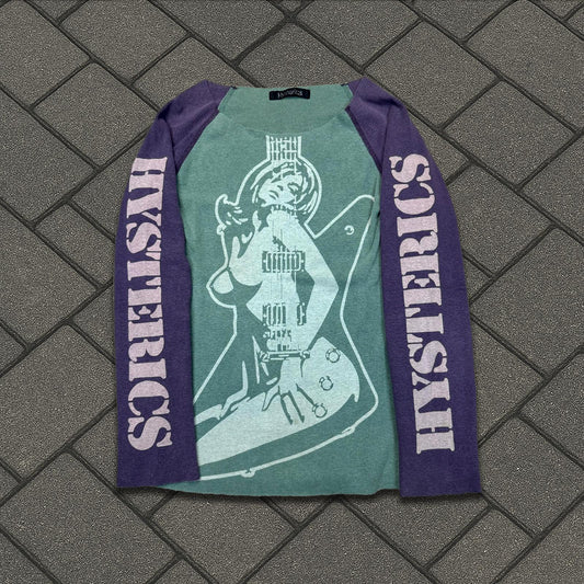 Hysteric Glamour Guitar Girl Longsleeve