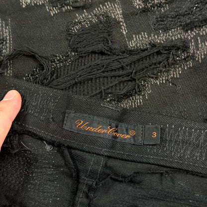 AW05 Undercover Black 85 Boro Denim